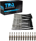 TRQ Spark Plug Kit 13 Piece Iridium Spark Plugs Compatible with 2005-2006 Chrysler Crossfire 2002-2004 Mercedes-Benz SLK32 AMG