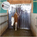 1.6mm/1.8mm Thickness Freezer Curtain Plastic Curtain Strips, Door Thresholds for Exterior Doors Strips (1.8mm,0.75Mx2M)