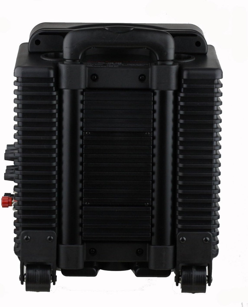 Hisonic HS700 True RMS 35 Watts Rechargeable & Portable PA System with Built-in VHF Wireless Microphones, Bluetooth Connected with Cellphone,Pad,Music Player/Recorder & FM Radio, Color Black