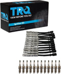 TRQ Spark Plug Kit 12 Piece Iridium Spark Plugs Compatible with 2005-2006 Chrysler Crossfire 2005 Mercedes-Benz E320