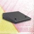 Rubber Threshold Ramp, 2' 7' Rise Lightweight Wheelchair Curb Ramps, Portable Door Entry Ramps for Doorway Sidewalk Garage Warehouse(H 16 CM/6.3')