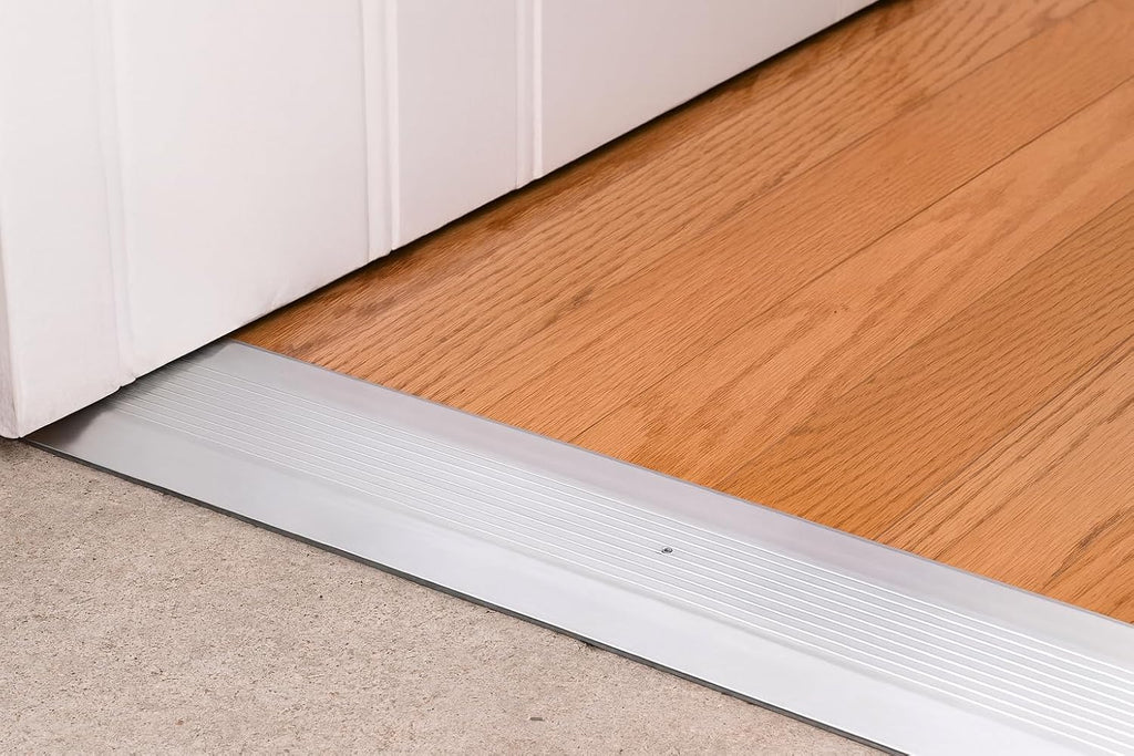 Randall Manufacturing Co., Inc Heavy‑Duty 6 FT (72 3/4 inches) 6″ Wide x 1/2″ High Aluminum Threshold – Commercial‑Grade Transition Strip – Durable and ADA Compliant