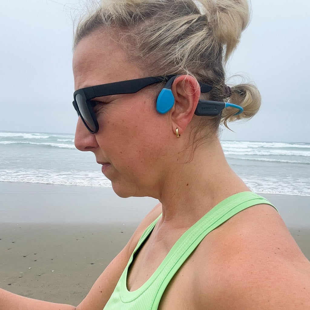 Seriously, No Mic and No Bluetooth Underwater - 100% Waterproof Swimbuds Bone Conduction 2 for Swimming | 16GB Onboard Storage and Bluetooth on Land