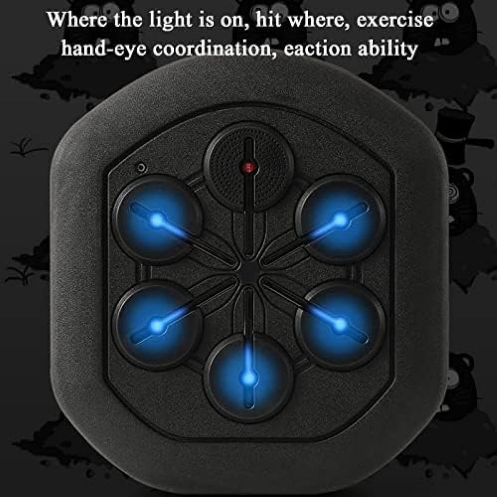 Music Electronic Boxing Wall Target Boxing Machine Intelligent Boxing Machine Punching Bag Training Equipment Boxing Mat Coordination Speed Response musi