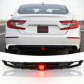 Front Bumper Lip Splitter Spoiler for 2018-2020 Honda Accord, Front Lower Bumper Valance Air Dam Deflector for 10th Gen Honda Accord Front Bumper Protector Accessories (Diffuser- Black & Pearl White)