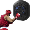 Music Electronic Boxing Machine, Wall Mounted Smart Music Boxing Machine with Boxing Glove, Boxing Training Equipment Indoor for Adults