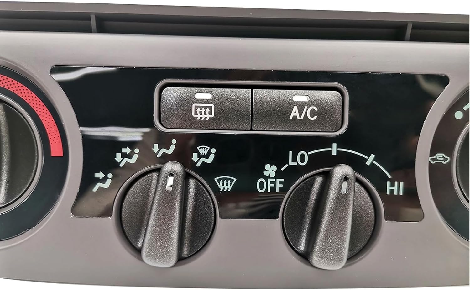 Center Dash A/C Outlet Air Vent Panel for Toyota Camry 2003-2006 Air conditioning outlet assembly-Beige Brown