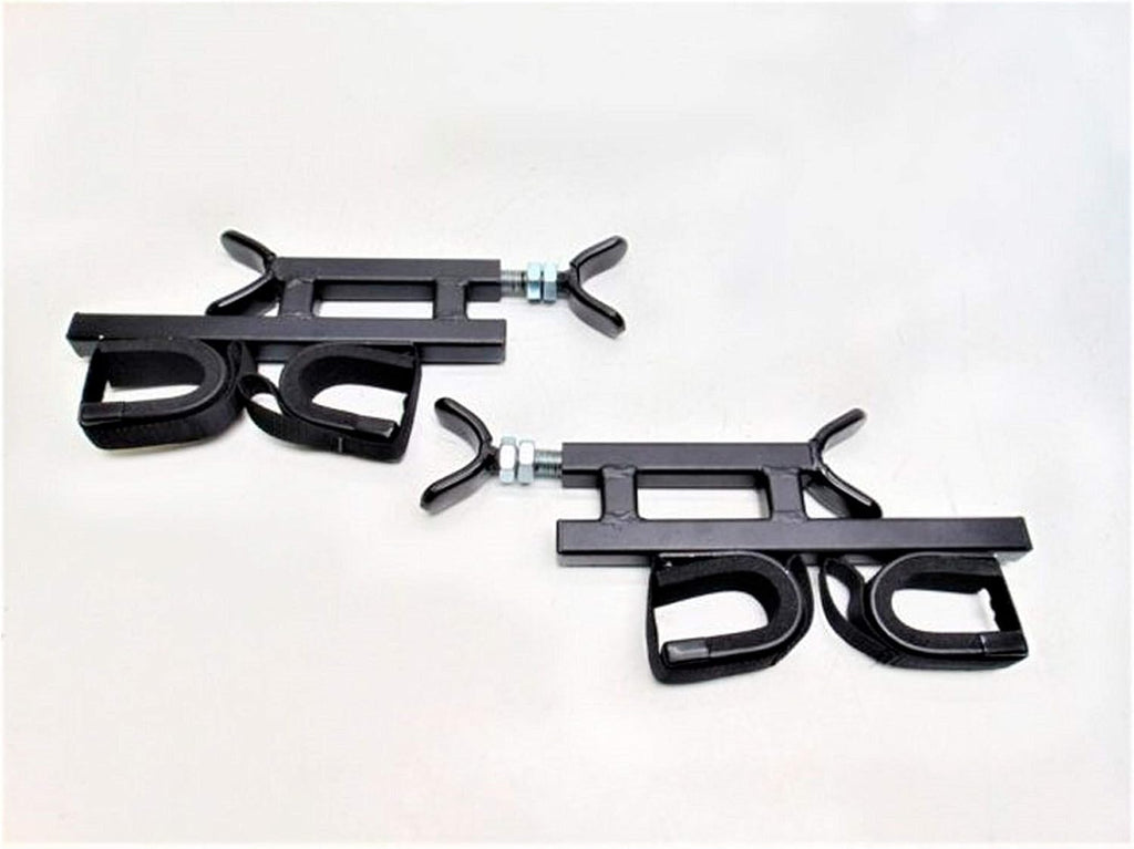 Great Day Quick-Draw Overhead Gun Rack - For UTVs With Roll Bar Depth of 9-9.75in - Black Powder-Coated Finish - 2 Gun Model, QD852-OGR