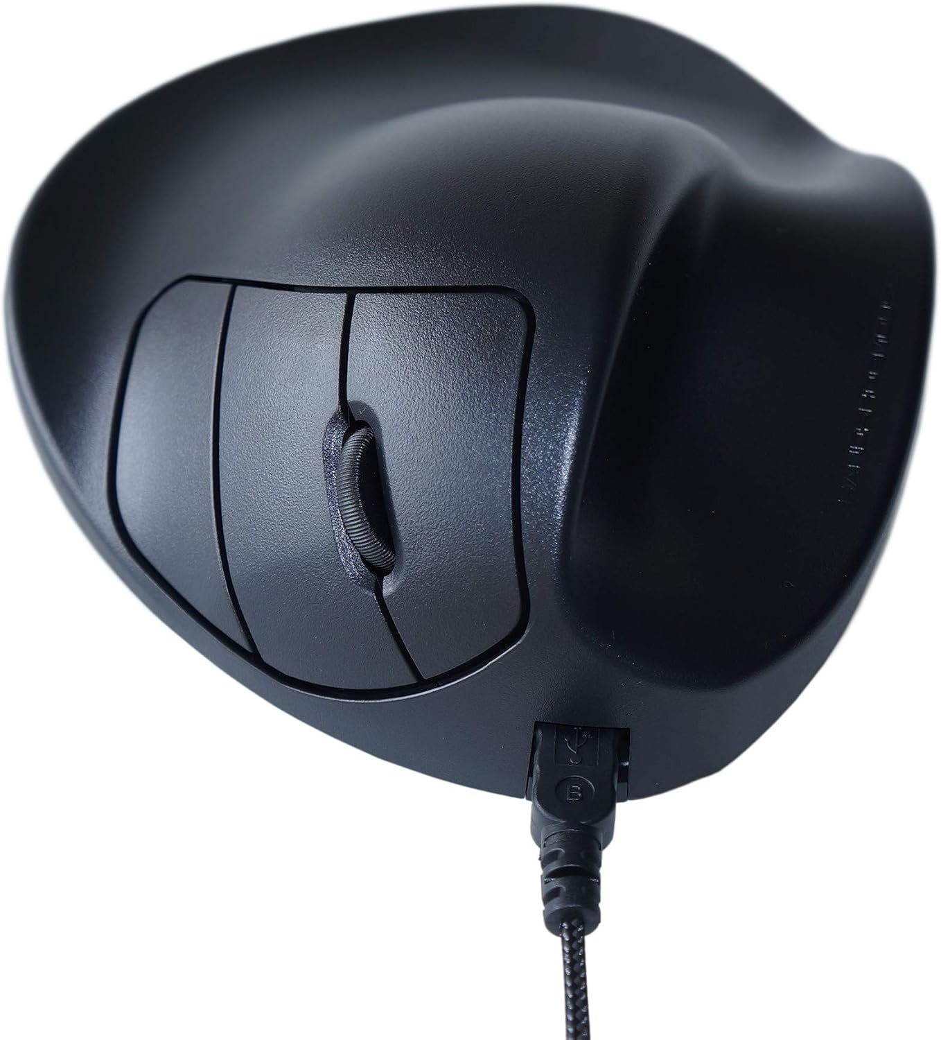 HANDSHOEMOUSE The ONLY Mouse That FITS Like A Glove Hippus S2WB-LC Wired Light Click Handshoe Mouse (Right Hand, Small, Black)