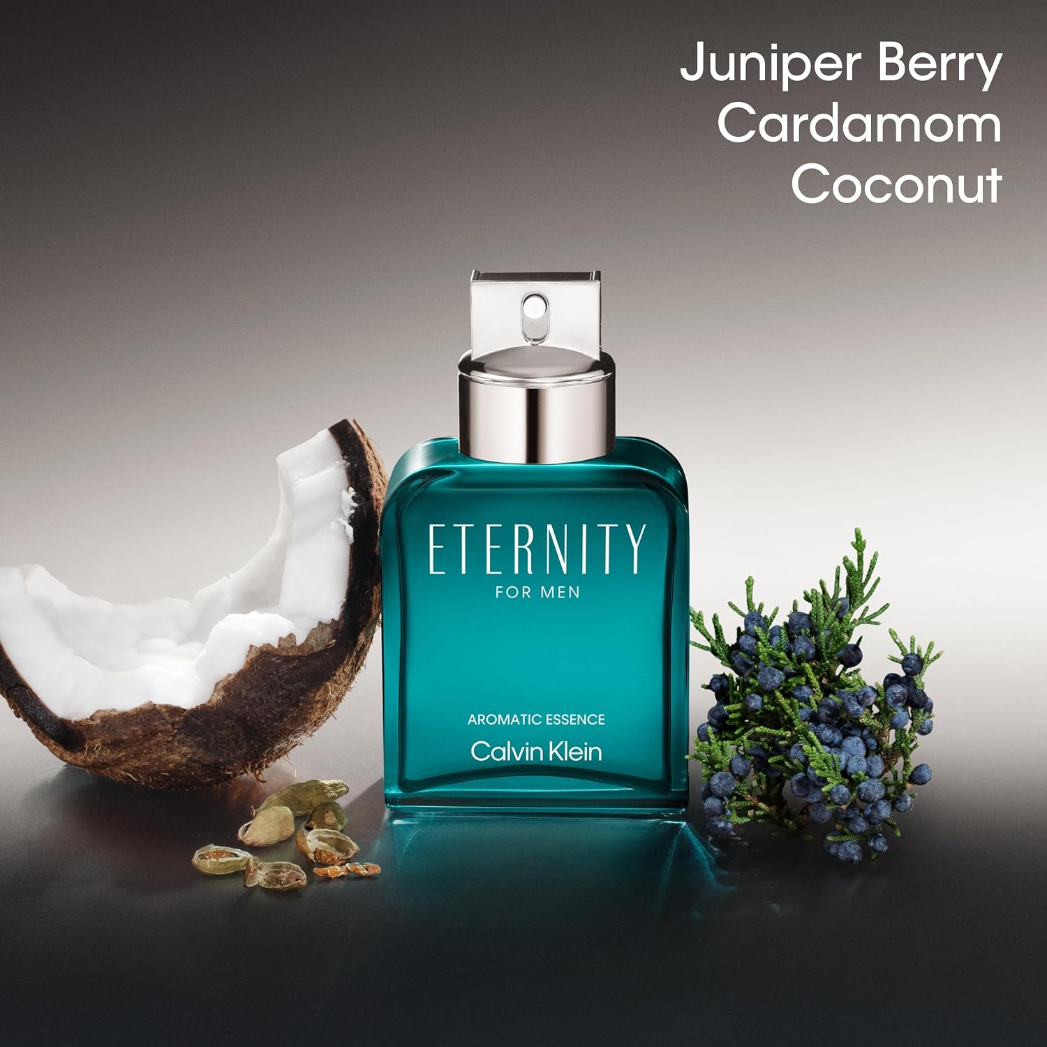 Calvin Klein Eternity Aromatic Essence for Men – Gormand Men's Cologne – With Notes of Juniper Berries, Coconut, and Cardamom – Long Lasting Fragrance