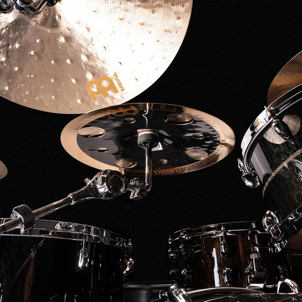 Meinl Cymbals Byzance/Classics Custom Luke Holland Artist Concept Model Baby Stack, 10'/12' — 2-YEAR WARRANTY
