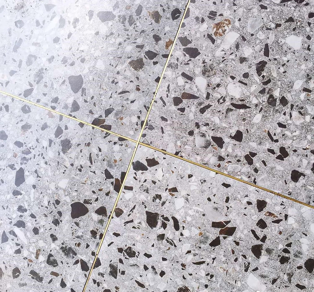 Extra Narrow Floor Transition Strip - Brass Seam Binder for Doorways, Gap Covering Threshold for Wood to Tile Flooring Transition, Durable and Stylish Flooring Solution