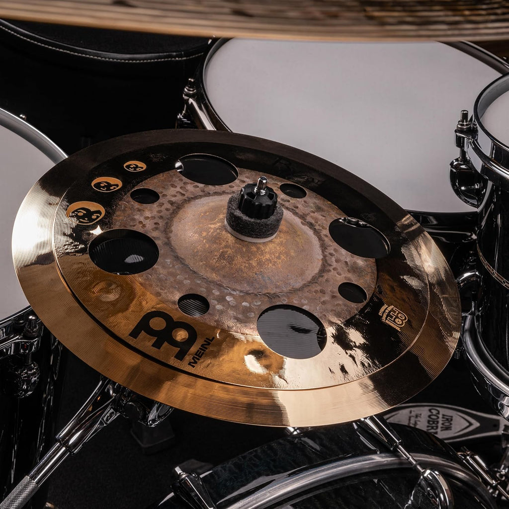 Meinl Cymbals Byzance/Classics Custom Luke Holland Artist Concept Model Baby Stack, 10'/12' — 2-YEAR WARRANTY