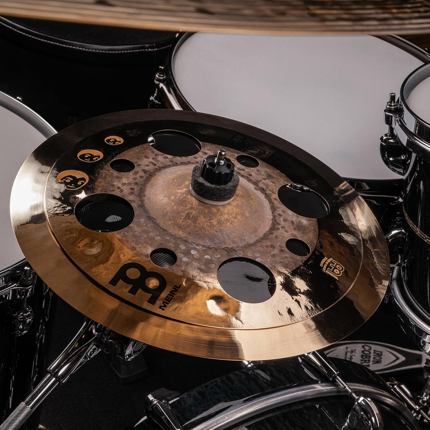 Meinl Cymbals Byzance/Classics Custom Luke Holland Artist Concept Model Baby Stack, 10'/12' — 2-YEAR WARRANTY