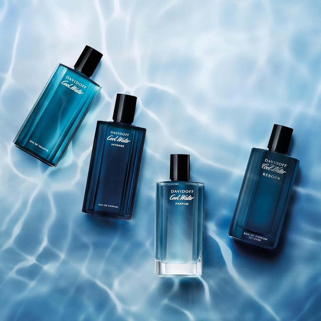 Davidoff Cool Water Eau de Toilette for Men 3-Piece Set ($158 value) – 4.2 oz EDT, 2.5 oz Shower Gel, 2.5oz After Shave Balm– With Notes of Coriander, Mint, Lavender & Amber – Long-Lasting Fragrance