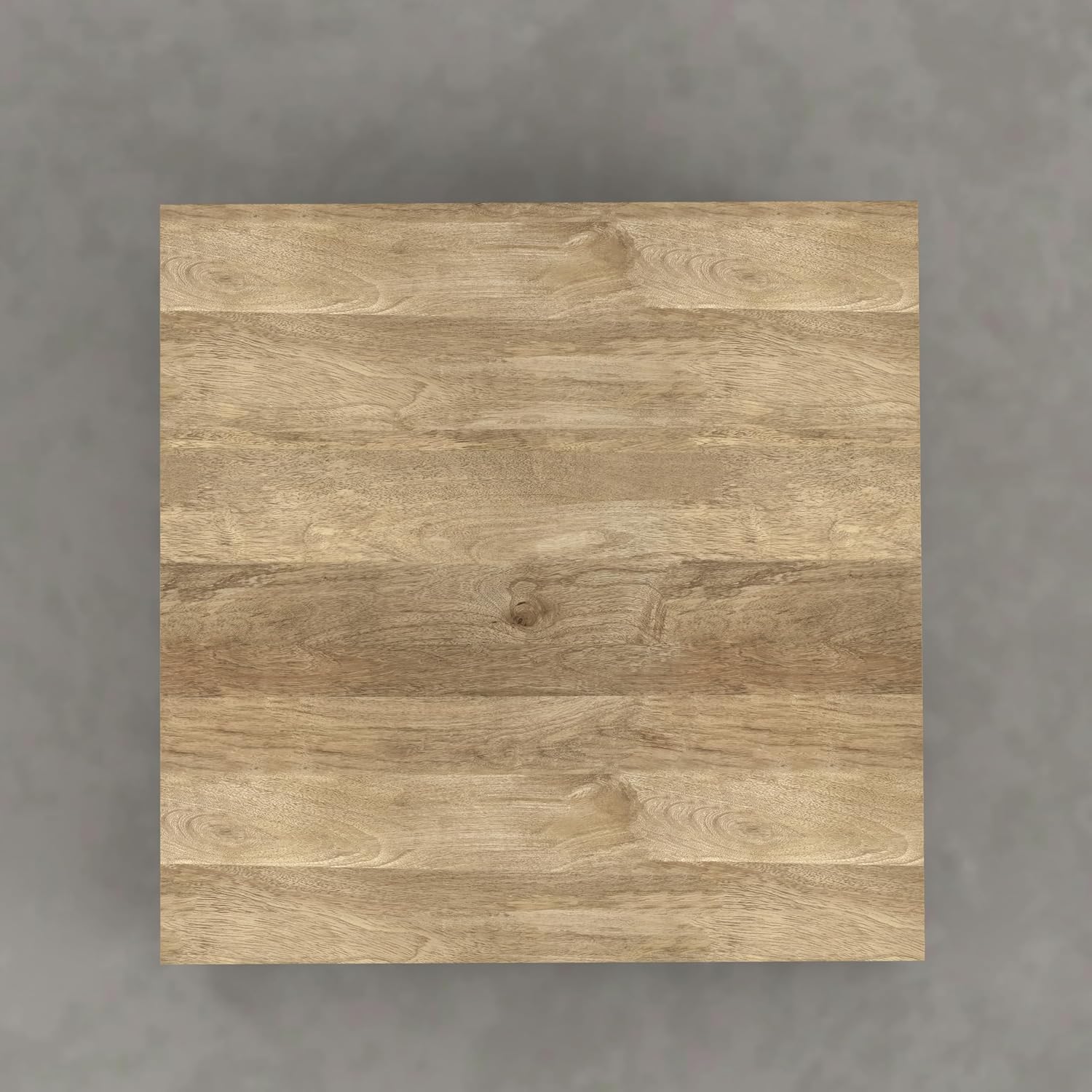 SIMPLIHOME Lockhart Square Coffee Table - 30 inch Wide Solid Mango Wood Living Room Table in Natural Blonde, Modern Cocktail Table for Family Room with Large Surface and Low Profile, Assembled