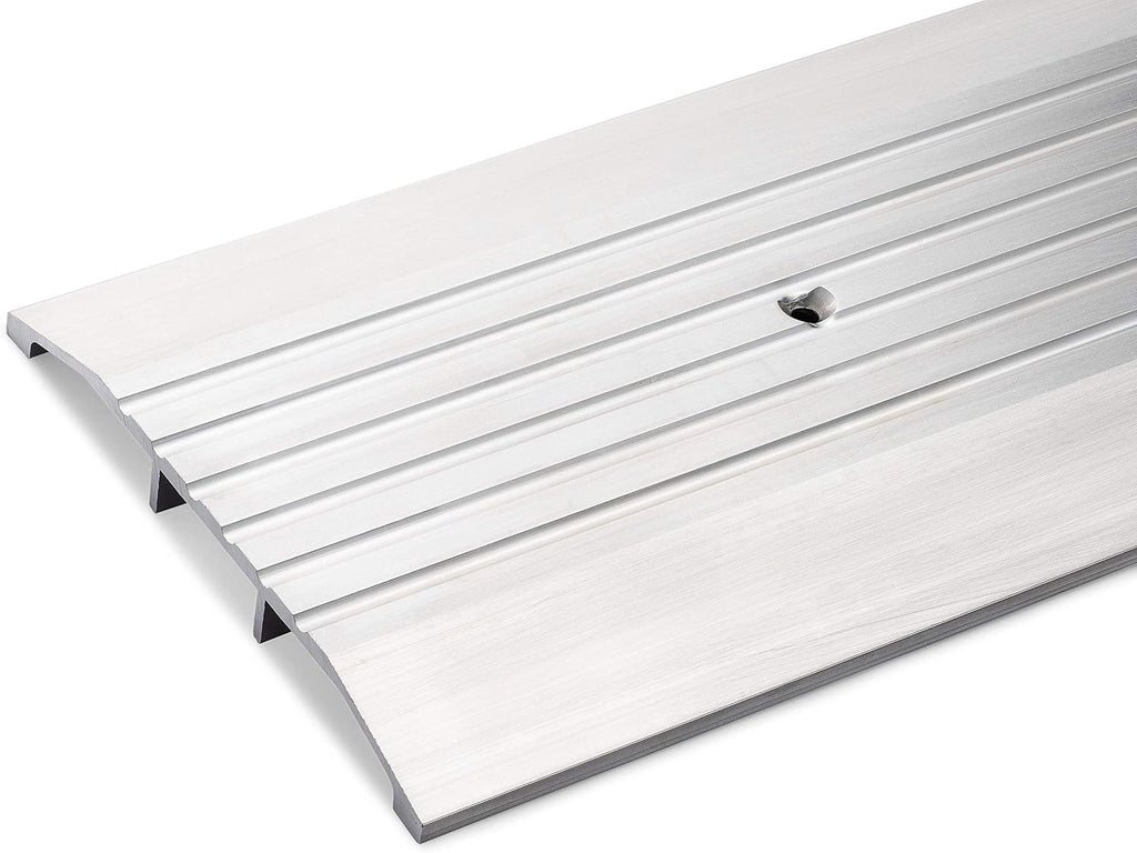 8 FT Long x 6' Wide x 1/2' Heavy Duty Corrugated Aluminum Threshold