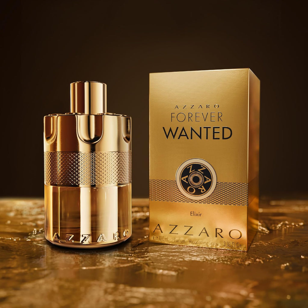 Azzaro - Forever Wanted Elixir - Mens Cologne - With Notes of Raspberry, Cardamom, and Leather Accord