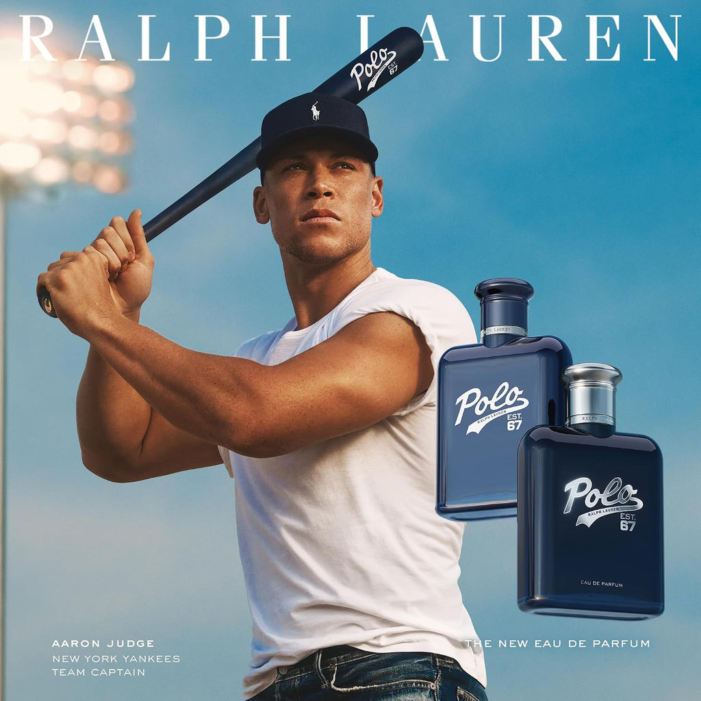 Ralph Lauren - Polo 67 Eau de Parfum - Men's Duo Cologne Set ($235 Value) - Woody & Fruity Scent - Full Size, 4.2 Fl Oz & Travel Size, 1.35 Fl Oz