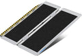 Ruedamann 4 FT Wheelchair Ramp, 30.3'' Wide Portable Ramps for Wheelchairs for Home, Non-Slip Aluminum Ramps with Handle, 600 LBS Capacity Wheelchair Ramps for Home Steps, Doorways, Door Entry, Stairs