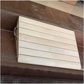 Portable Anti-Skid Wooden Threshold Ramp 2' 3' 4' 5' 6' Rise, Transition Ramp for Cars/Motorcycle/Wheelchairs (Size : 30.8x30x8cm)