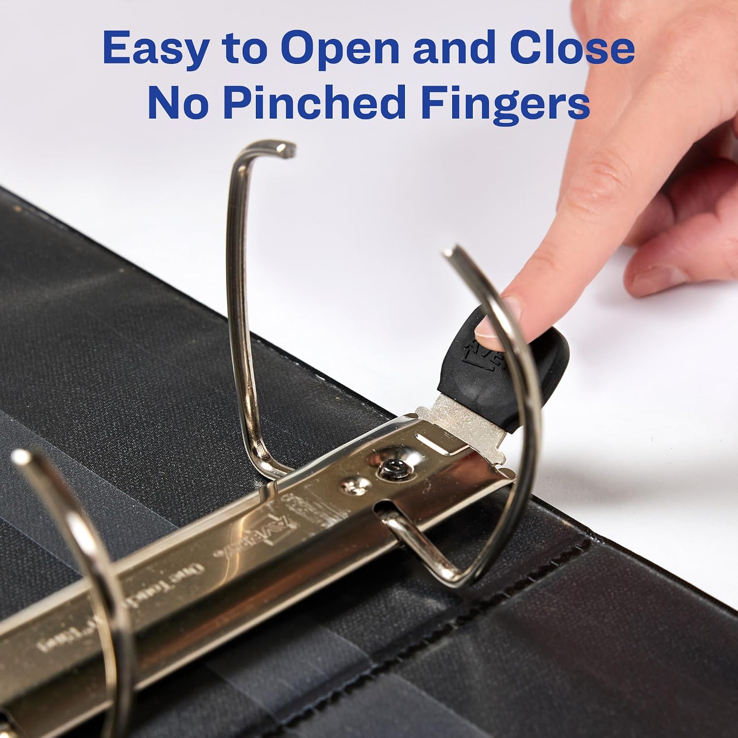 Avery Heavy-Duty Binder with 4-Inch One Touch EZD Ring, Black (79984) (Pack of 4)