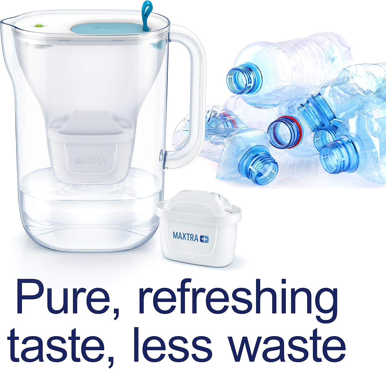 BRITA 1042931 Maxtra Replacement Water Filter Cartridges, Compatible With All Brita Jugs, Reduce Chlorine, Limescale And Impurities For Great Taste, 15 Pack