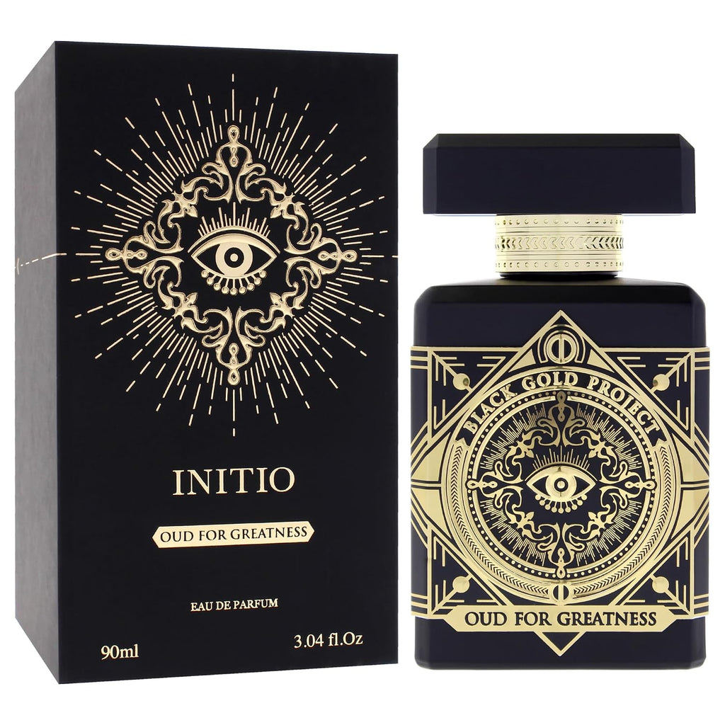 INITIO PARFUMS PRIVÉS - Oud for Greatness - 3.04 Fl Oz - Eau De Parfum Unisex - Main notes Natural Oud Wood, Agarwood Oil, Lavender, Saffron, Patchouli, Musk - 90ml
