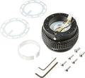 NRG Innovations SRK-210BK/BK Quick Release Kit (Black Body / Black Pyramid Ring)