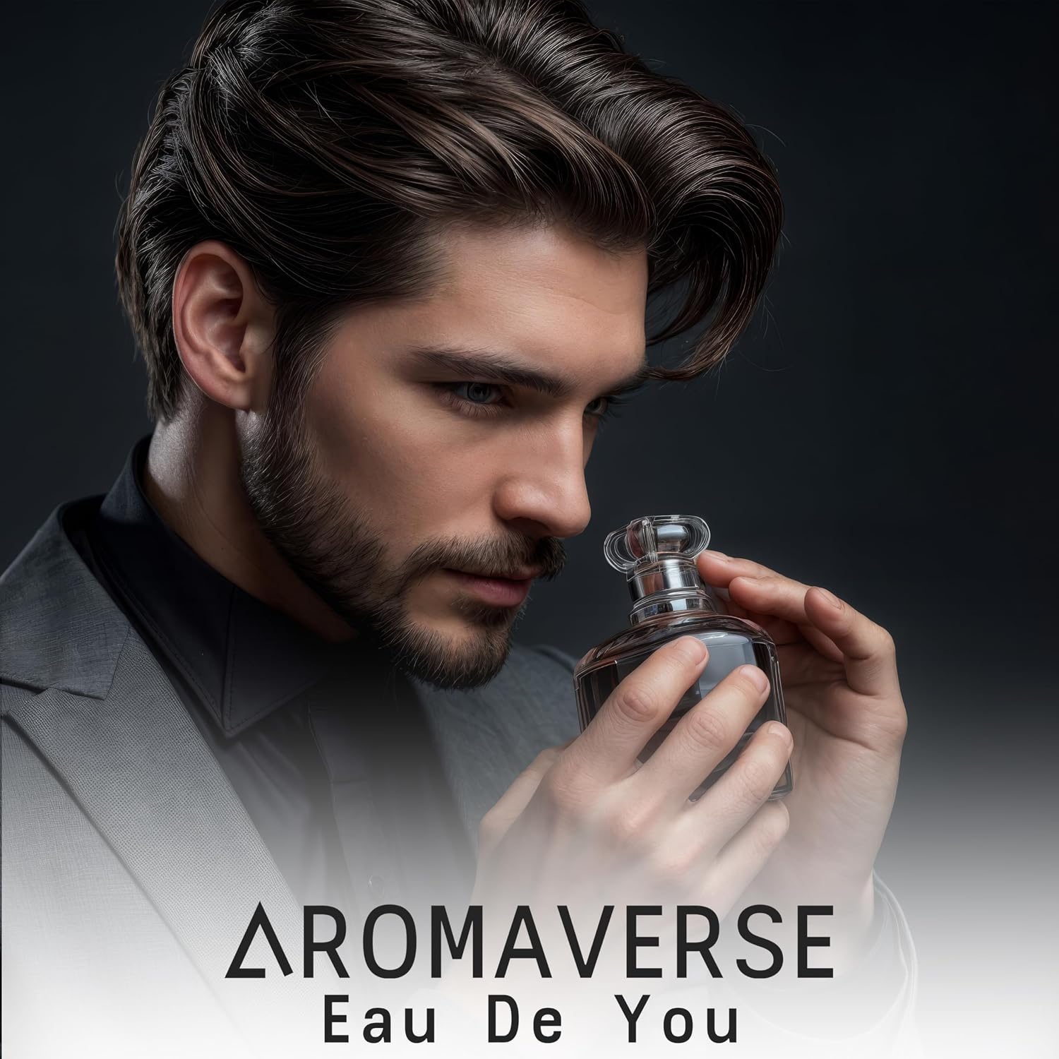 L'Homme Grande Perfume Making Kit - Make Your Own Perfume Kit for Women & Men with 30 Aromatic Ingredients, Spray Bottles, Droppers & 6 Recipes, Masculine Fresh, Woody & Spicy Notes