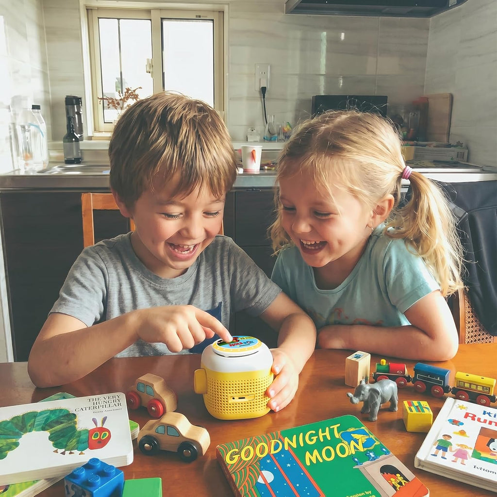 Screen-Free Interactive Story Creator, Speech Development Toy for Toddlers & Kids 3-8, Road Trip Travel Essential, Set