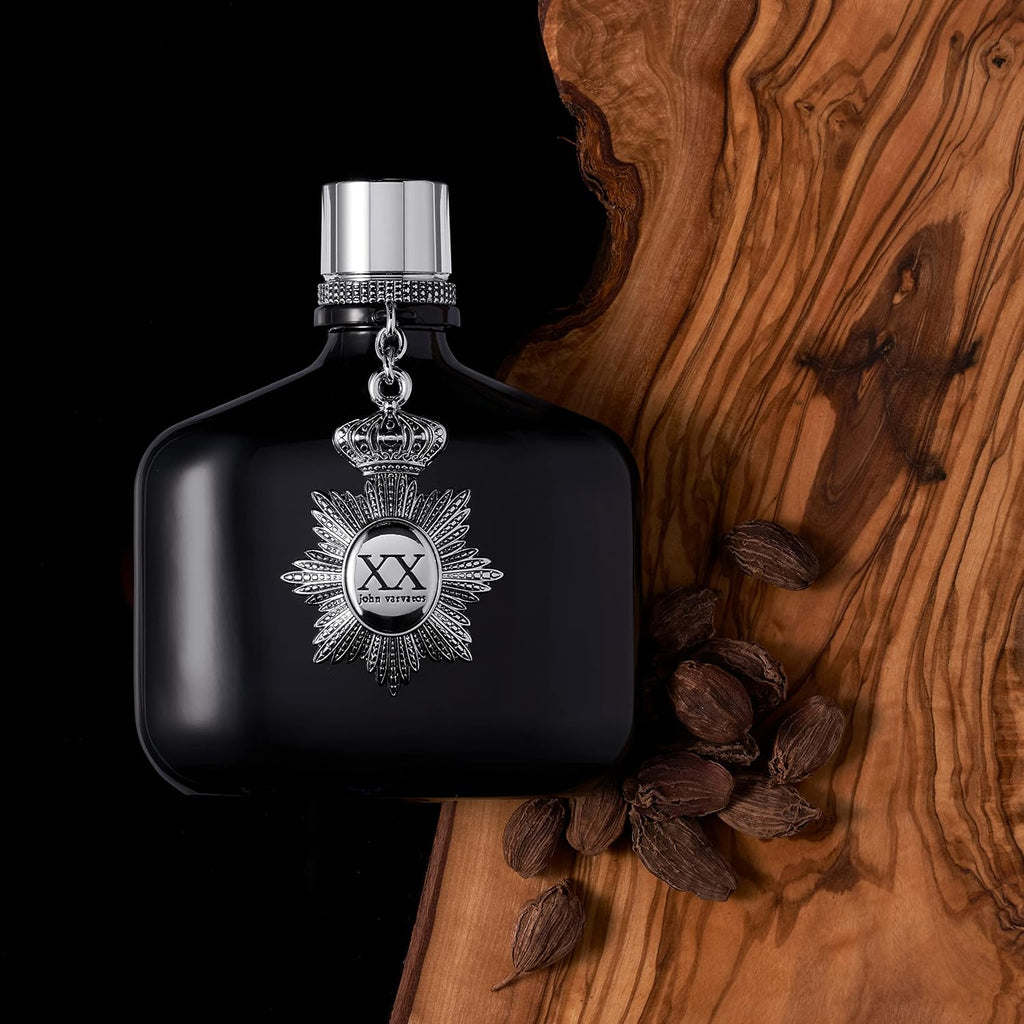 John Varvatos Men's Cologne, XX Eau de Toilette EDT Spray, Woody Oriental Scent with Notes of Cardamom, Orange Flower & Sandalwood
