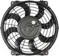 Flex-A-Lite S-Blade Reversible Electric Fan, Pusher-Puller Fan (394), Car Accessories, 14 Inches Black
