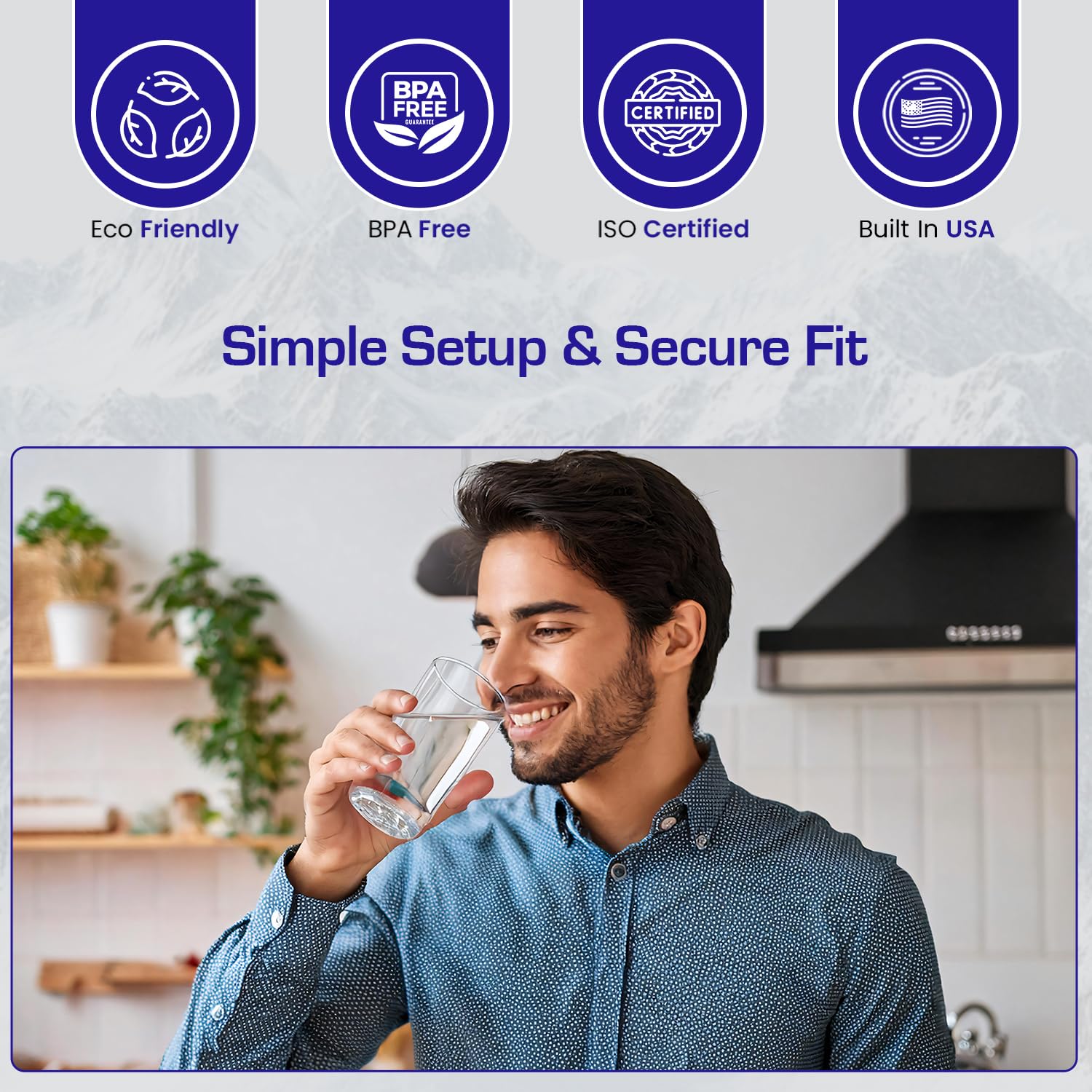 Crystal Quest Standard/SMART Water Filter Pitcher Cartridge – Advanced Filtration for Clean, Healthy Water, Removes Contaminants, Long-Lasting, Easy Installation, 2,000 Gallons [Pack of 6]