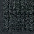 WaterHog Fashion Mat | Commercial-Grade Entrance Mat with Fabric Border – Indoor/Outdoor, Quick Drying, Stain Resistant Door Mat (Charcoal, 3' x 12')