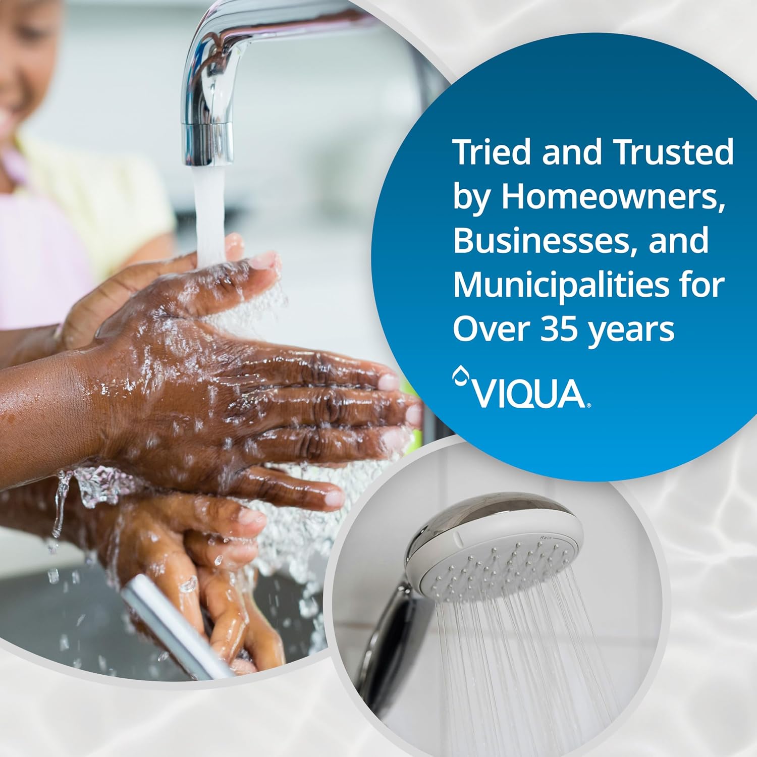 Viqua VH410-F20 UV Home Water Treatment System with Integrated Pre-Filter, 18 GPM for Whole House and Light Commercial Filtration, Stainless Steel 3/4 MNPT 120V for Sediment Rust Removal