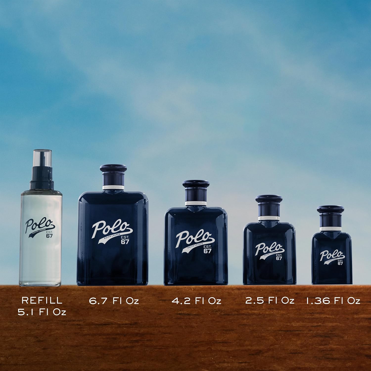 RALPH LAUREN FRAGRANCES - Polo 67 - Eau de Toilette - Cologne for Men - Woody & Solar Scent - With Pineapple, Bergamot, & Vetiver
