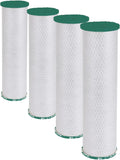 GE FTHLM Whole House Water Filter, Replacement for Water Filtration System, NSF Certified: Reduces Chlorine, Sediment, Rust & Other Impurities, Replace Every 3 Months for Best Results (Pack of 4)