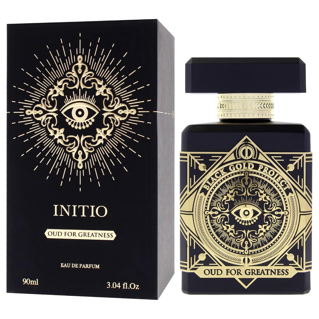 INITIO PARFUMS PRIVÉS - Oud for Greatness - 3.04 Fl Oz - Eau De Parfum Unisex - Main notes Natural Oud Wood, Agarwood Oil, Lavender, Saffron, Patchouli, Musk - 90ml
