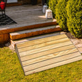 Stairs Ramps for Wheelchairs for Home, Wooden Doorway Threshold Ramp 3/4/ 6/7/ 8 Inch Rise, Indoor Outdoor Garden Door Ramp/Slope, Anti Skid (Size : 80x33x10cm (31.5x13x4in))