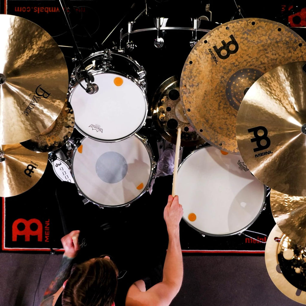 Meinl Cymbals Byzance/Classics Custom Luke Holland Artist Concept Model Baby Stack, 10'/12' — 2-YEAR WARRANTY