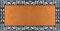 A1 Home Collections Natural Coir & Rubber Door Mat, 30'x60' - Thick, Durable, Heavy Duty, Anti-Shed, Fade-Resistant, Long-Lasting Outside Entrance Large Doormat for Front Porch