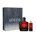 Armani Beauty - Stronger With You Parfum - Men's Cologne 2-Piece Set (161 Value) - Woody & Ambery Fragrance - Rum, Cedarwood, & Vanilla Notes - Full Size, 3.4 Fl Oz & Travel Size, 0.5 Fl Oz