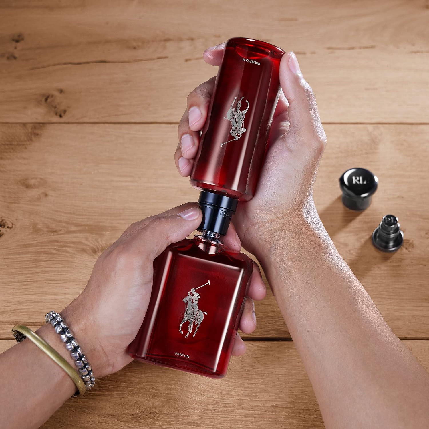 RALPH LAUREN FRAGRANCES - Polo Red - Parfum - Men's Cologne - Ambery & Woody - With Absinthe, Cedarwood, and Musk - Intense Fragrance