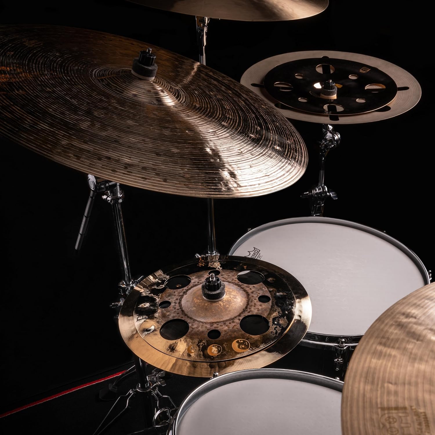 Meinl Cymbals Byzance/Classics Custom Luke Holland Artist Concept Model Baby Stack, 10'/12' — 2-YEAR WARRANTY