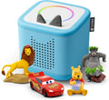 Toniebox 2 Audio Player Disney Bundle for Kids 3+ with Lightning McQueen, Simba, Winnie The Pooh, and Baloo - Sky Blue