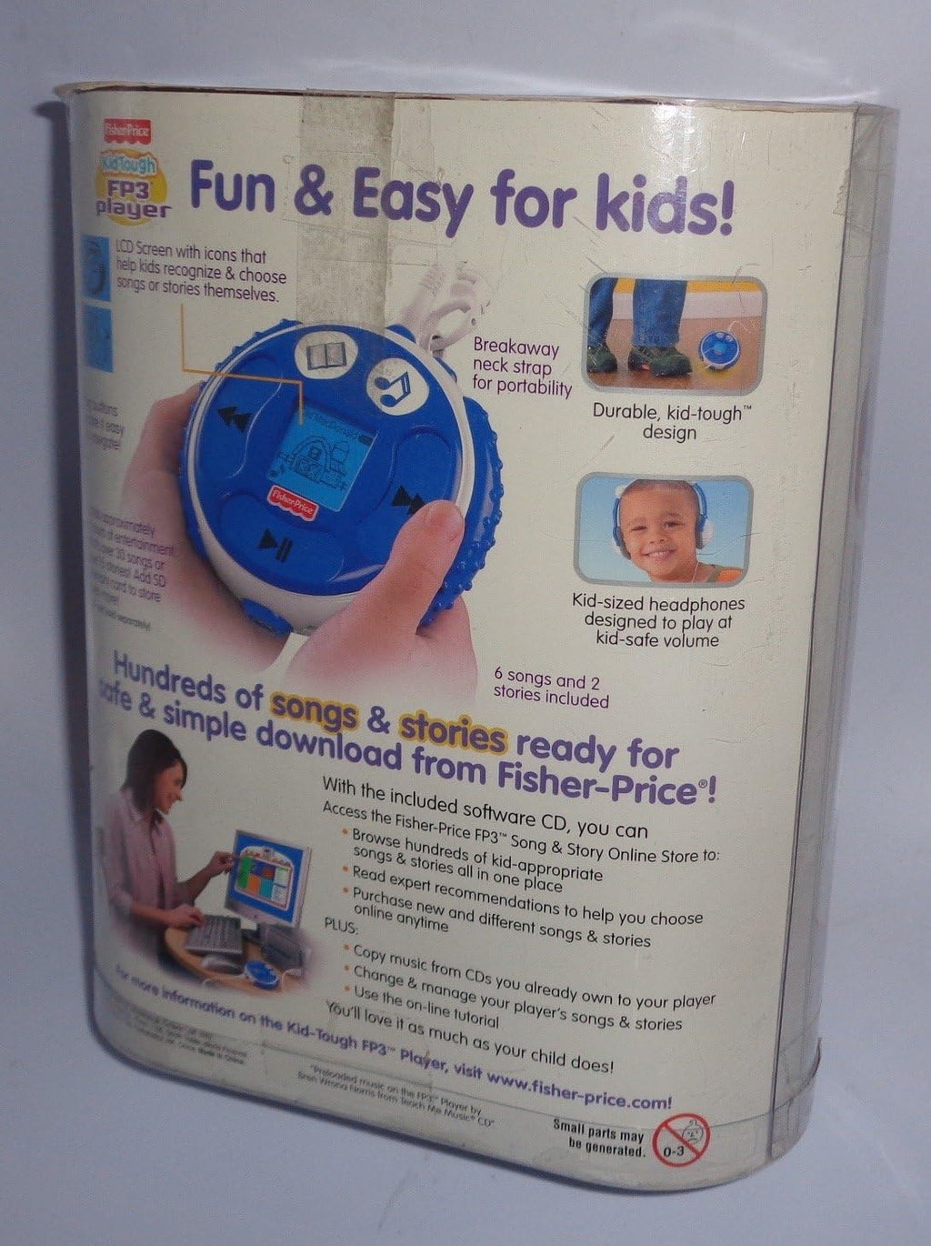 Fisher Price Kid Tough FP3 Song & Story Player - Blue