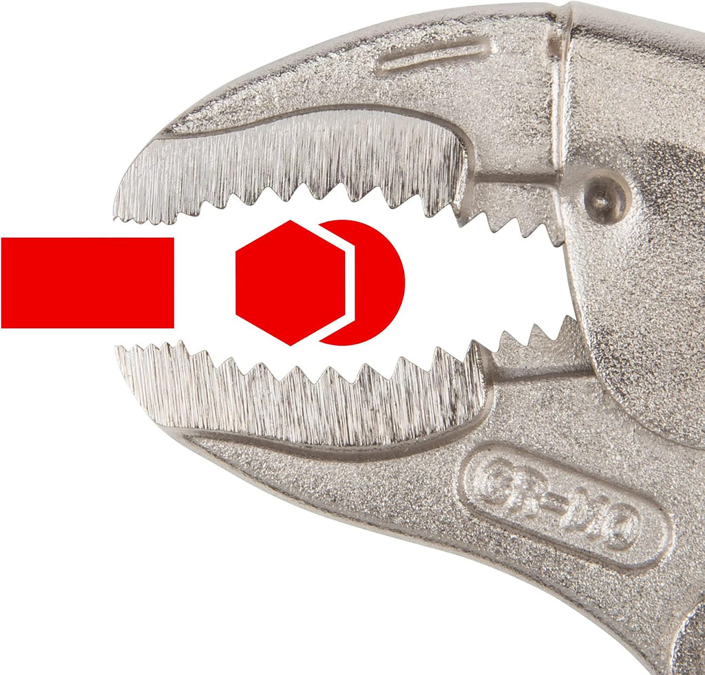TEKTON Locking Pliers Set with Rack (10-Piece) | PLK99904