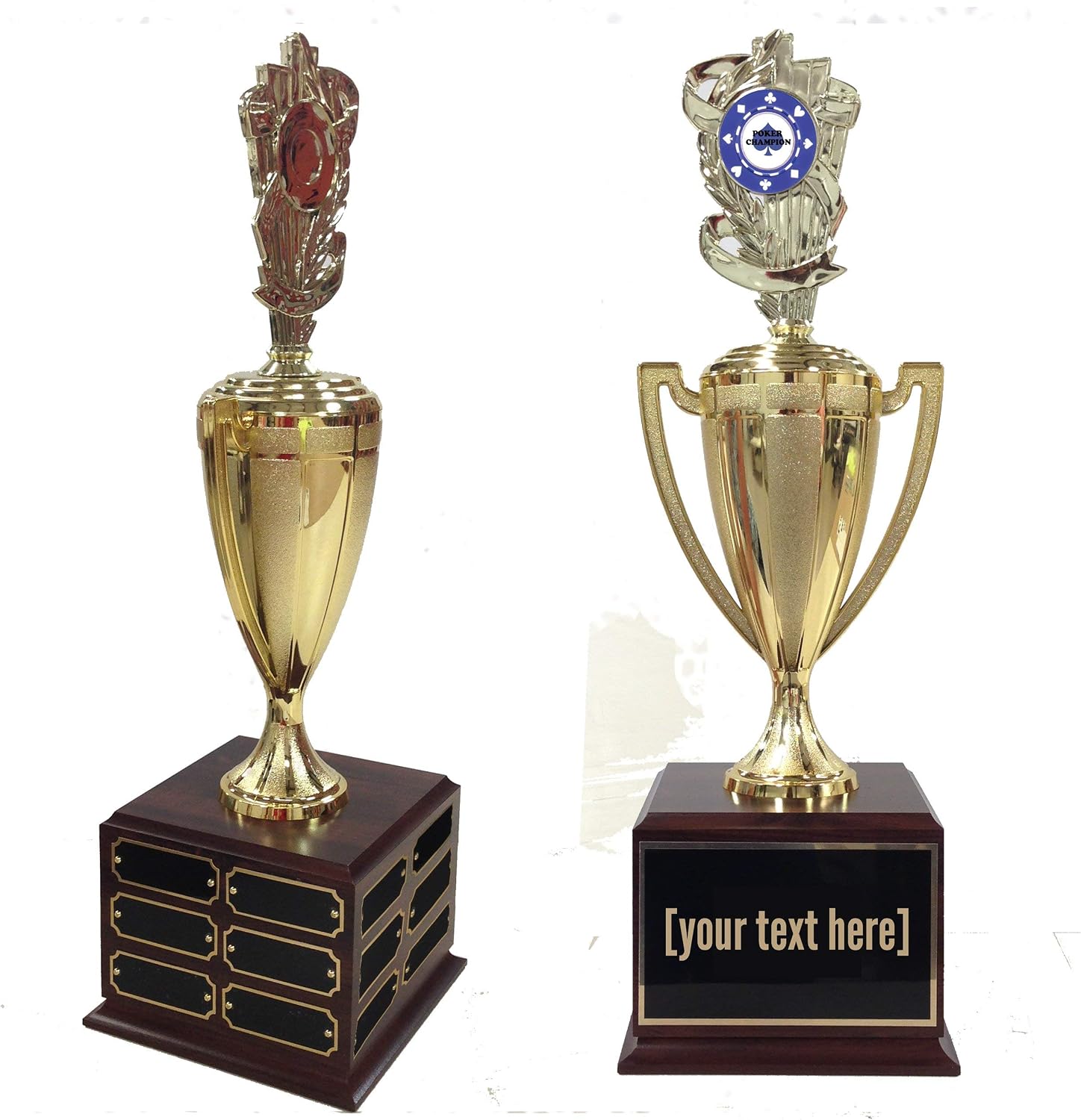 Poker Traveling Trophy (no logo)
