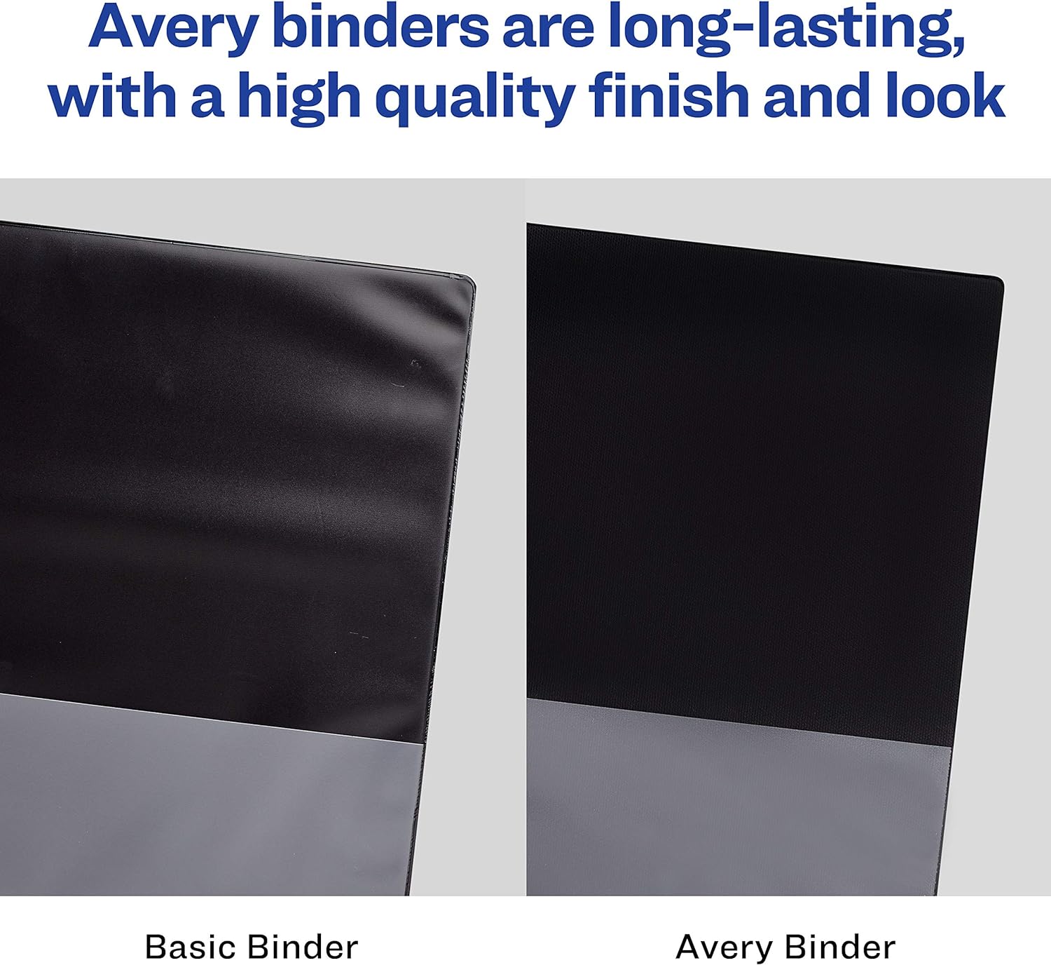 Avery Heavy-Duty View 3 Ring Binder, Extra Wide, 1.5' EZD Rings, 1 White Binder (01319) (Pack of 12)